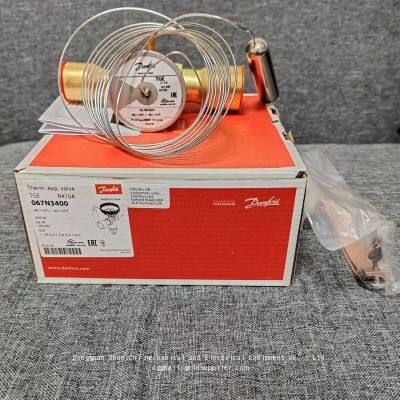 Accesorios de refrigeración de la unidad de aire acondicionado Danfoss TGE52TR 067N3400 52TR  Válvula de expansión térmica