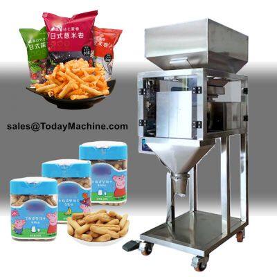 Automatic Linear Weigher Filling Machine for Snack Popcorn Dry Pet Food