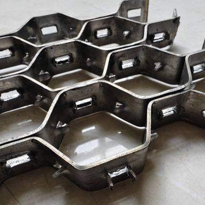 Refractory Lining Supplier Stainless Steel Hexmesh/Hexsteel Metal/Hex Grid