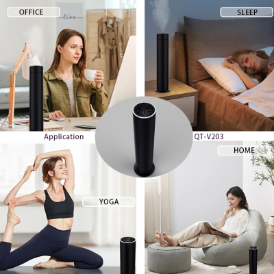 Stylish Minimalist Appearance Smart Bluetooth Air Freshener Long Life Battery Machine Family Rechargeable Aroma Diffuser photo-4