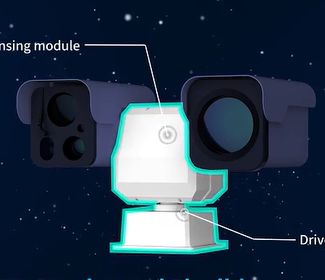 PC5 Series PTZ Network Camera With 6km Laser Rangefinder, 150mm Thermal Zoom Lens, and AI Video Analysis photo-5