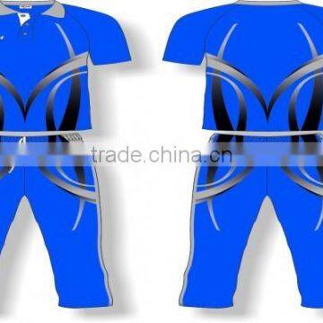 sublimated cricket jersey and trouser