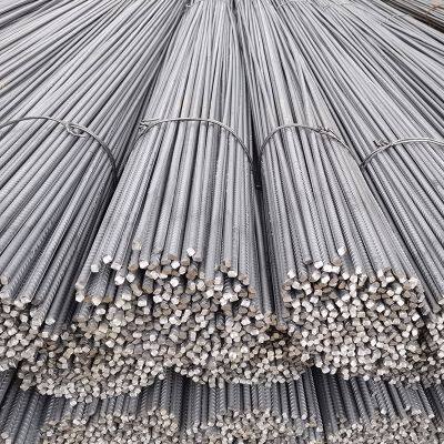 Gr60 HRB400 HRB500 Varilla de acero al carbono bajo laminado a caliente de 6 mm - 35 mm Varilla de acero Tmt