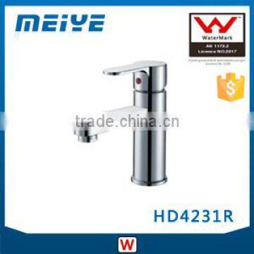 HD4231R 35 мм водяной знак, соответствие австралийским стандартам, качество WELS, круглый смесительный кран для ванной или кухонной раковины с одним отверстием для горячей и холодной воды