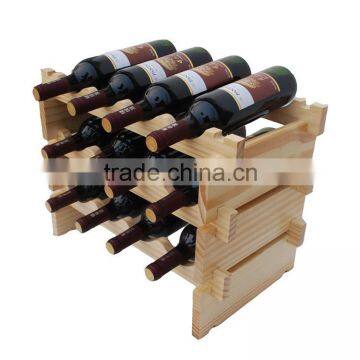 Solid Wood Display Wooden Wine Rack/shelf,cabinet Wine Glass Rack photo-2