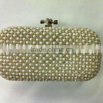 new materials crystal evening clutch purse