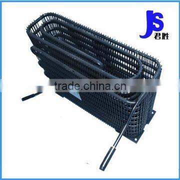 Commercial chest freezer roll tube condenser for refrigerator