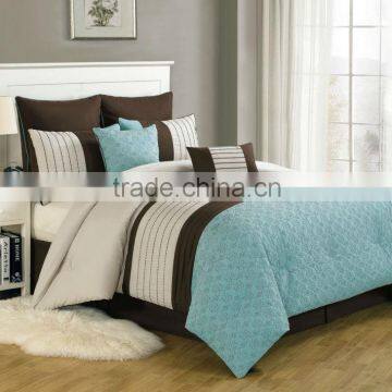 luxury cotton microfiber patchwork comforter set