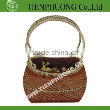 Bamboo Craft, Bamboo Basket Bag