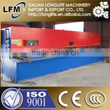 QC12Y-8x6000 CE hydraulic metal plate shearing machine