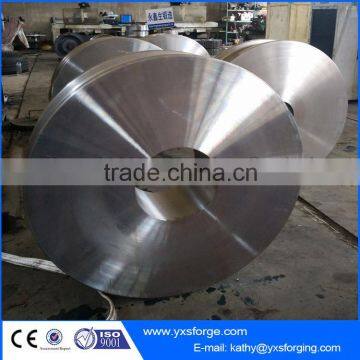 Driving and Driven Forged Wheels for Overhead Crane Driving Sheave for Gantry Crane photo-2