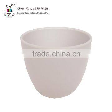 Glazed Round Melamine Flower Pot MX1408 photo-6