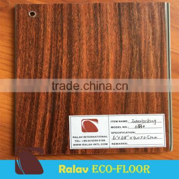 Waterproof Interlocking PVC Vinyl Flooring Plank