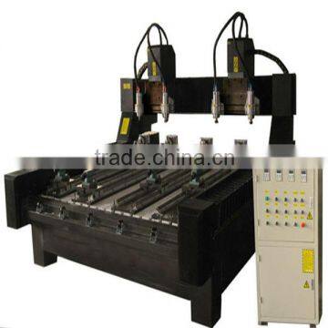 Gravestone CNC stone Engraving machine with two machine heads