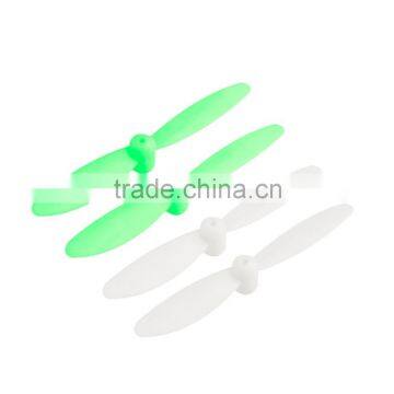 2 Pairs White Green Propellers Blade Prop For Cheerson CX-10 Quadcopter