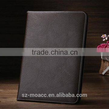 Slim Genuine leather for ipad air 2 case leather with hand strap