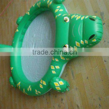 inflatable crocodile spray pool