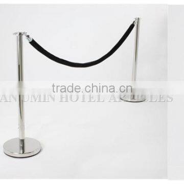 Polished Rope Barrier Stand Stanchion photo-3