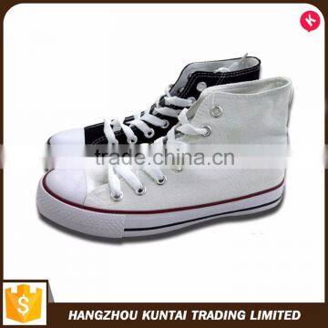 Cheap hot sale top quality plain white canvas shoes                        
                                                Quality Choice