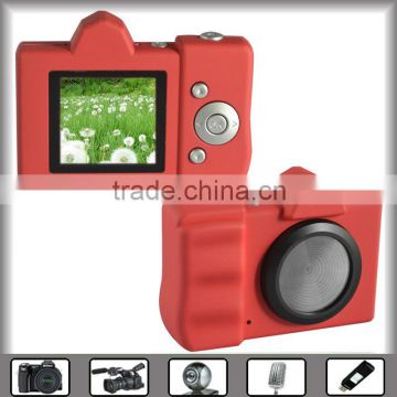 mini digital camera shop china with 1.5" display & built-in lithium battery, support TF card