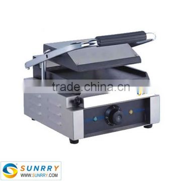 Built electric grill and griddle with stainless steel griddle pan (SY-GR210B SUNRRY)