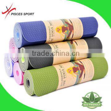 OEM Factory Exercise Fitness Custom Color EVA TPE NBR Yoga Mat
