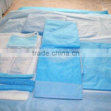 Non-absorbant Materials 100% PP Material Nonwoven Fabric for Protective Clothing in China