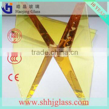 best 4-12mm light brown reflective glass with ce & iso certificate