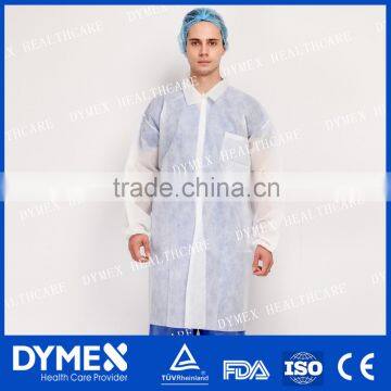 Nonwoven Fabric Disposable Cool Lab Coats