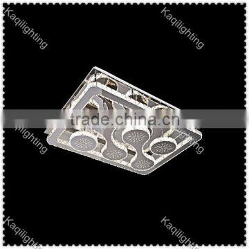 Hot sale Modern LED Crystal Light Rectangle Fixture Crystal Ceiling light