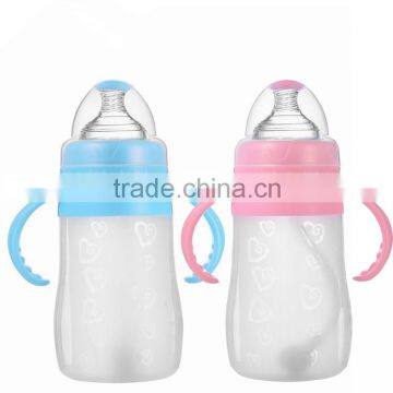 New arrival best quality BPA free baby care product 240ml feeding baby bottle manufacturers