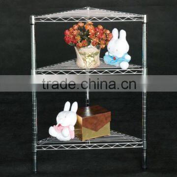 Different new fashion style Iron metal wire shelves