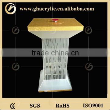 starting lectern, podium acrylic podium, high quality acrylic platform