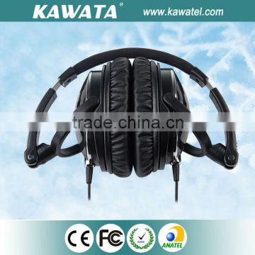 Sterephonic foldable noise reduction oem headphone