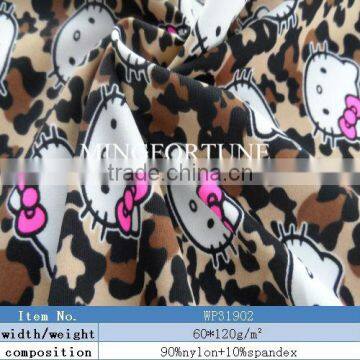 2013 vogue designer lingerie print fabric spring hot sale