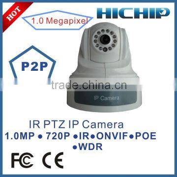 Hichip Indoor ptz ip camera poe with auto IR cut