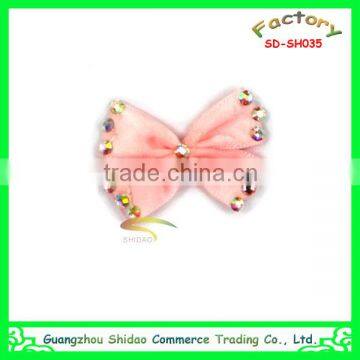 Decoration handmade satin ribbon bow flowers