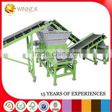 Tire Machine Hot Sale Garbage Shredder Price ODM Rubber Calender