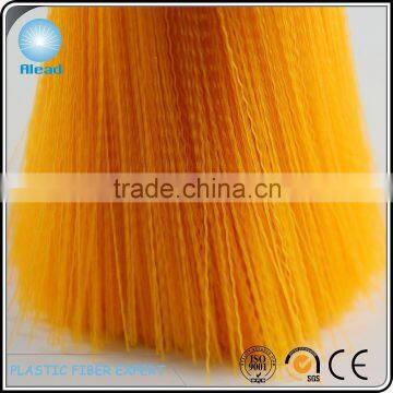 transparent yellow clear fiber PP filament brush filament