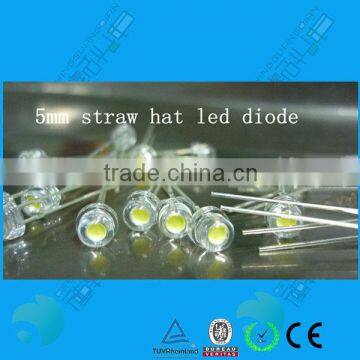 Super bright 5mm led diode in single colors