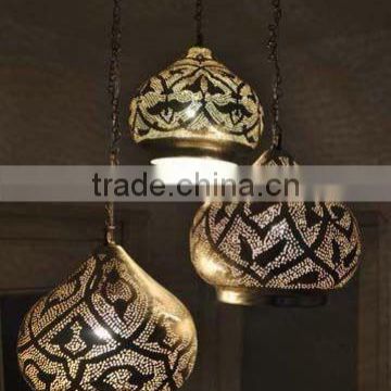 Moroccan Lamp, Hanging Lamp, Iron Decorative Lamp