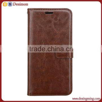 Magnetic Flip Leather Custom Case Cover for Samsung S7 Edge