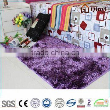 NEW Hot ISO9001 14001 RoHS Certificate Custom Printed Natural tpr anti-slip chenille mats / Chenille mat-QINYI