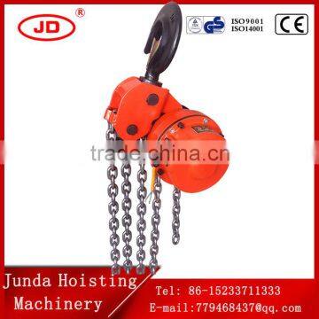 Junda brand 380V/3phase DHP types of Construction Chain Hoist