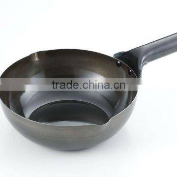 Quality IH iron wok pan 22cm(8.66in) for kitchen