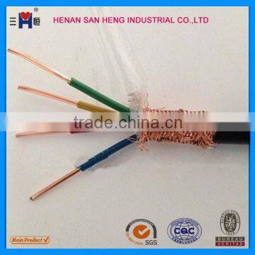 low volatge quality multi cores shielding control cable KVVP