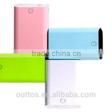 6600mAh colorful emergency power station for all 5V digital devices