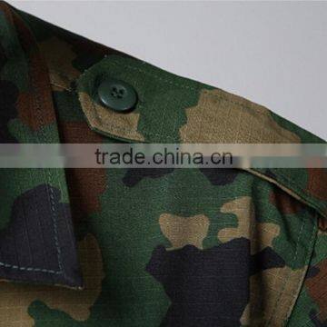 New Polygon Woodland Camo Polyester/ Cotton African Military Uniform