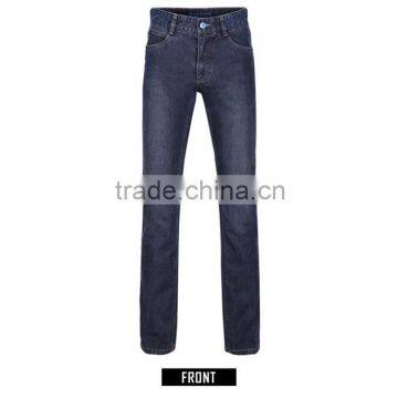 Cotton Basic 4 Pocket Vintage Blue Mens Cultivate One's Morality Denim Jeans With Skinny Legs photo-4