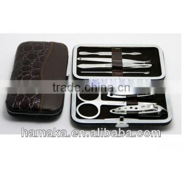 Pedicure/Manicure Set Nail Clippers Kit Case